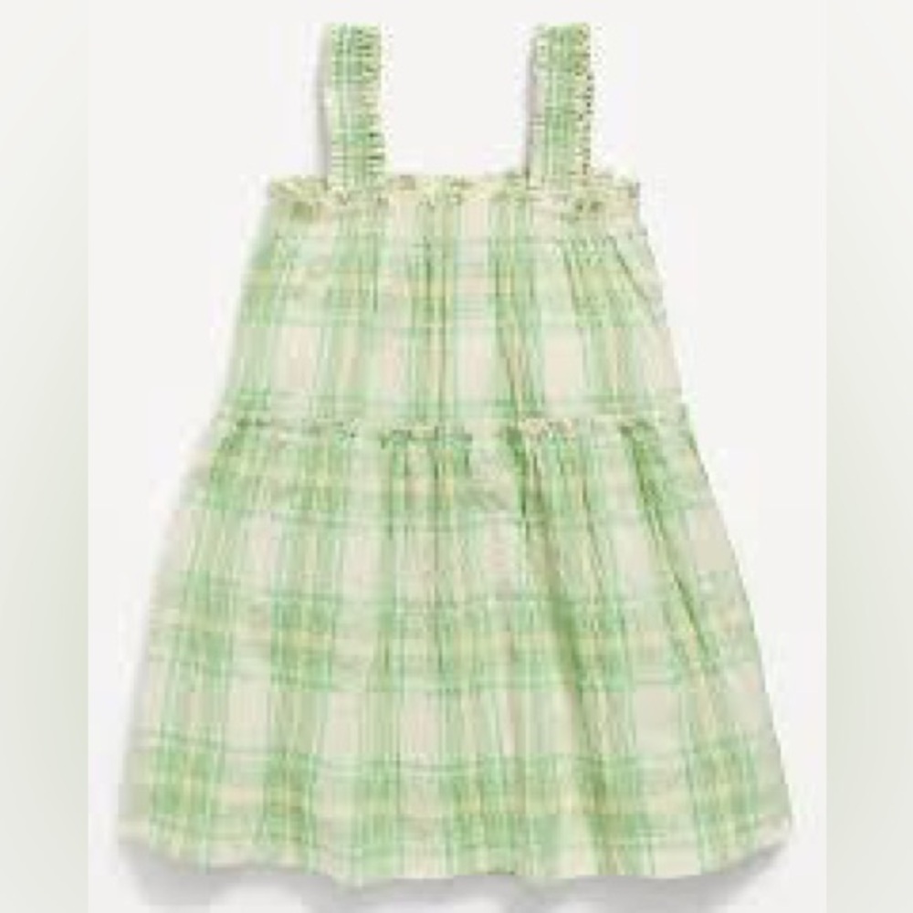 🧡 3 For $12 Bundle Sale 🧡 Old Navy Printed Sleeveless Ruffle-Trim Swing Dress